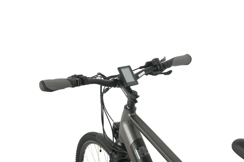Ampere Hilux Crossbar 700c Wheel Electric Bike Grey-3